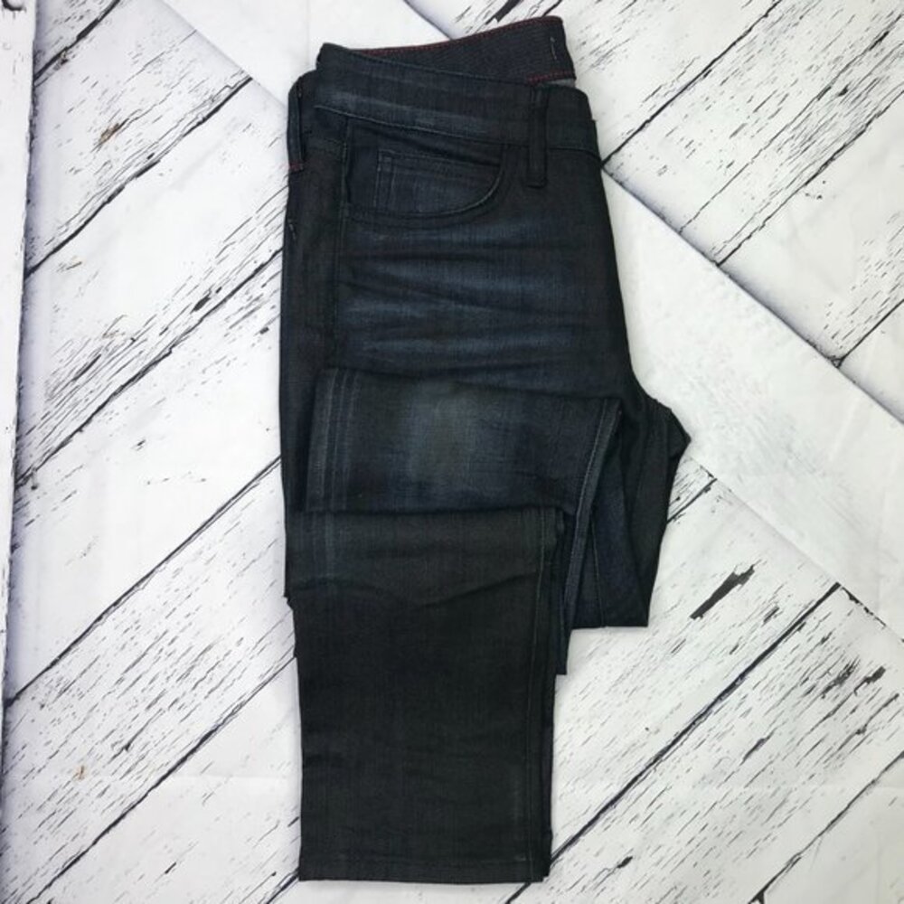 RICH AND SKINNY Womens Black Low Rise Stretch Comfort Denim Jeans Size 26